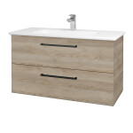 Dřevojas - Umyvadlová skříňka GIO SZZ2 100 - D17 Colorado / Úchytka T06 / D17 Colorado 202767H