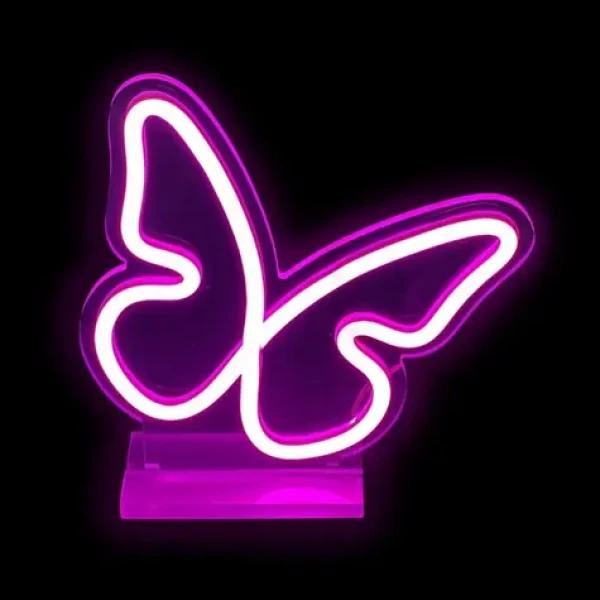 2Kids Toys LED NEON LIGHT lampička Motýlek (2D98110)