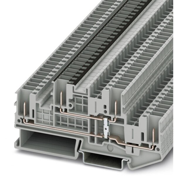 Phoenix Contact 3061509 dvojitá svorka 5.2 mm pružinová svorka šedá 50 ks