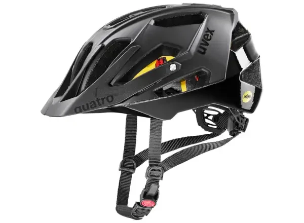 Cyklistická helma UVEX Quatro CC MIPS, All black 52-57