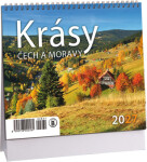 Stolní kalendář mini 2027 Aria Krásy Čech a Moravy