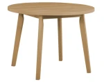 Kulatý jídelní stůl Norveg 100 cm, dub grandson