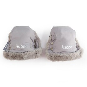 Zopa Zimní rukavice Fluffy - Foggy Grey