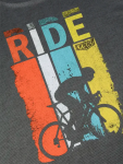 Sportovní triko CYCOLOGY Ride, pánské, krátký rukáv (Motiv Ride, velikost S)