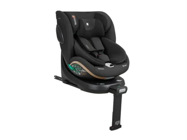 KIKKABOO Autosedačka i-Twist i-SIZE černá / 40-150 cm / ISOFIX 360° / i-Size R129/03 (31002100114KB)