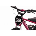 Mamido Dětské elektrické vozítko Motorka BAIGOR 23 PRO růžová