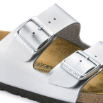 Dámské žabky Birkenstock Arizona Birko-Flor Silver regular width (1012282) 39