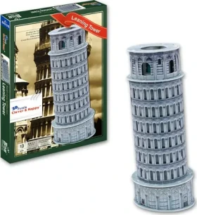 CLEVERHAPPY 3D puzzle Šikmá věž, Pisa