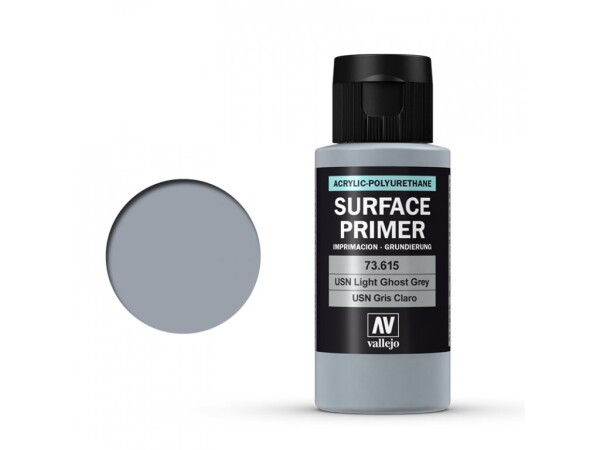 Vallejo Surface Primer 73615 USN Light Ghost Grey 60 ml