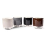 Pantone Latte Termohrnek - Warm Gray, Cool Gray, Brown, Black (set 4 ks)