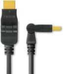 PremiumCord Kabel HDMI A - HDMI A M/M 10m, otočné zlacené konektory,HDMI 1.3b (8592220004996)