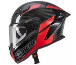 Helma na moto Caberg Drift Evo II Carbon Nova red - L / červená