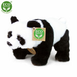 Plyšová panda sedící nebo stojící 22 cm, ECO-FRIENDLY