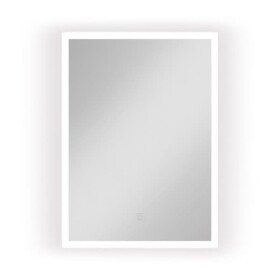 Zrcadlo se senzorem SAT Feel 50x70 cm bílá SATZFEELOBLED5070 SATZFEELOBLED5070