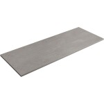 CERANO Deska pod umyvadlo Navira Slim - betonově šedá - 160x1,8x46 cm