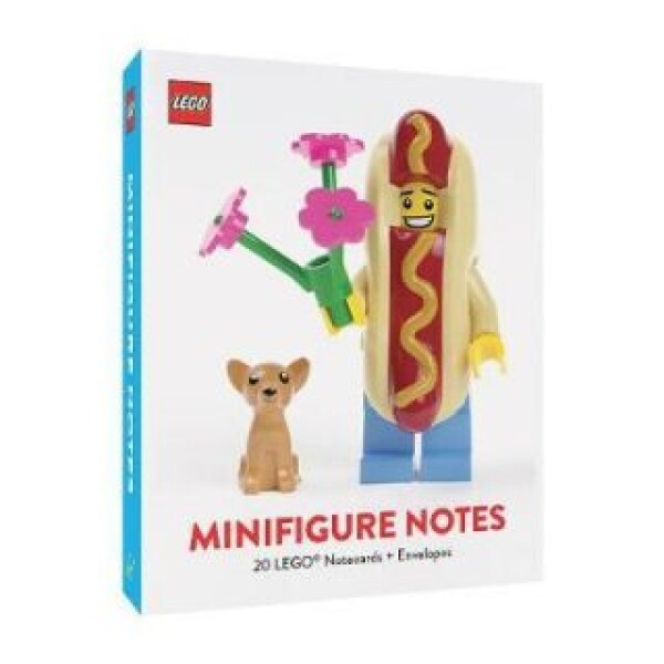 DVĚDĚTI Chronicle Books LEGO® Notes 20 poznámkových lístků k mini figurce