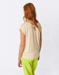 Tričko SKFK Zur-4 T-Shirt Beige