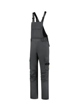 Bib & Brace Twill Cordura pracovní kalhoty s laclem unisex tmavě šedá 44