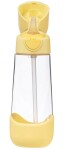 B.box Láhev na pití s brčkem 600 ml - Lemon twist