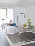 GROHE - Blue Home Dřezová baterie Connected, s chladícím zařízením a filtrací, chrom 31456001