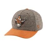Zephyr Pánská kšiltovka Texas Longhorns NCAA Tweed Pinched Crown