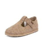 Dětské barefoot bačkory FLEXY WOOLY Beige Froddo G1700378-4 - béžová - 24