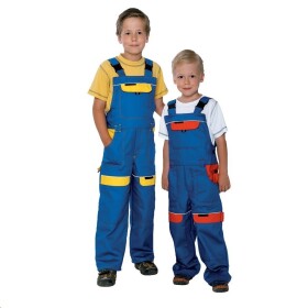 ARDON dětské montérkové kalhoty COOL TREND KIDS modro-žluté