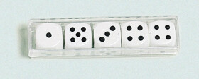 5 kostek 16 mm klasické