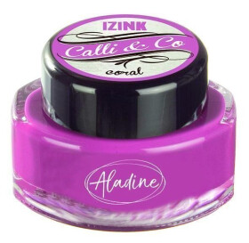 Kaligrafický inkoust Aladine IZINK CALLI CO - metalický korálový, 15 ml