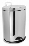 NOVASERVIS - Odpadkový koš kulatý 5 l chrom 6160,0