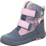 Dívčí zimní barefit boty TRACE Blue/Pink GTX Superfit 1-006041-8040 - 25
