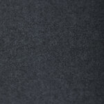 Židle jidelní, šedá látka, černá kovová noha