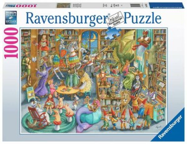 Ravensburger Půlnoc v knihovně 1000 dílků