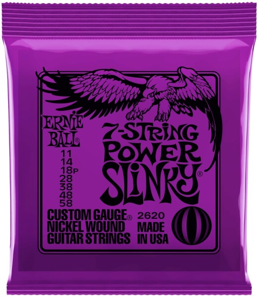 Ernie Ball 2620 Nickel Wound 7-String Power Slinky