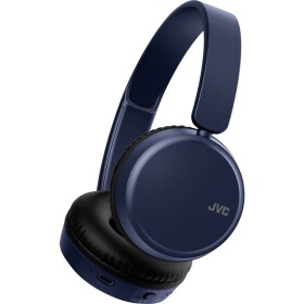 JVC HA-S36W Sluchátka On Ear Bluetooth®, Bez kabelu stereo modrá headset, omezení hlasitosti, regulace hlasitosti, Vypnutí zvuku mikrofonu Hi-Fi