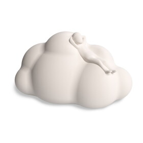 Cam Cam ApS Noční lampička s barevným světlem Cloud Off-White, bílá barva, plast