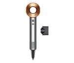 DYSON Supersonic Origin HD07 fén, 1600 W, 3 rychlosti, 4 teploty, koncentrátor, stříbrná/měděná