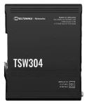 Teltonika TSW304 / Průmyslový switch / 4x LAN 10/100/1000 / DIN lišta / PoE passive / IP30 (TSW304000000)