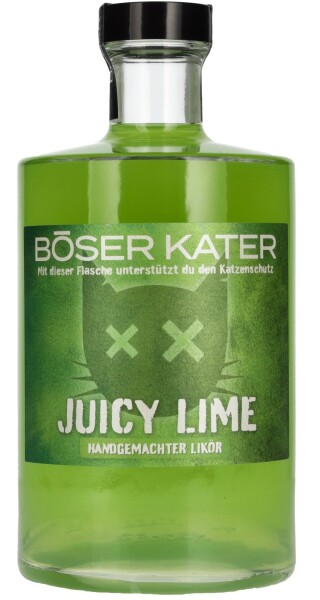 Böser Kater Juicy Lime Liqueur 0,5L, 17%