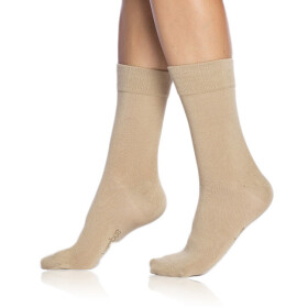 Dámské bambusové ponožky BAMBUS LADIES COMFORT SOCKS - BELLINDA - béžová 35 - 38