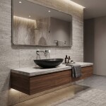 REA - Podomítková vanová baterie Venti Chrome REA-B9753