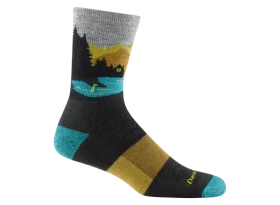 Darn Tough Close Encounters Micro Crew Midweight Cushion pánské ponožky Charcoal vel. M (41-42)