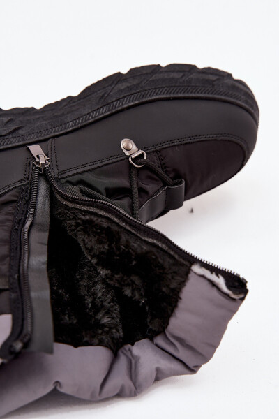 Dámské sněhule na zip Lee Cooper – černé Velikost: 41