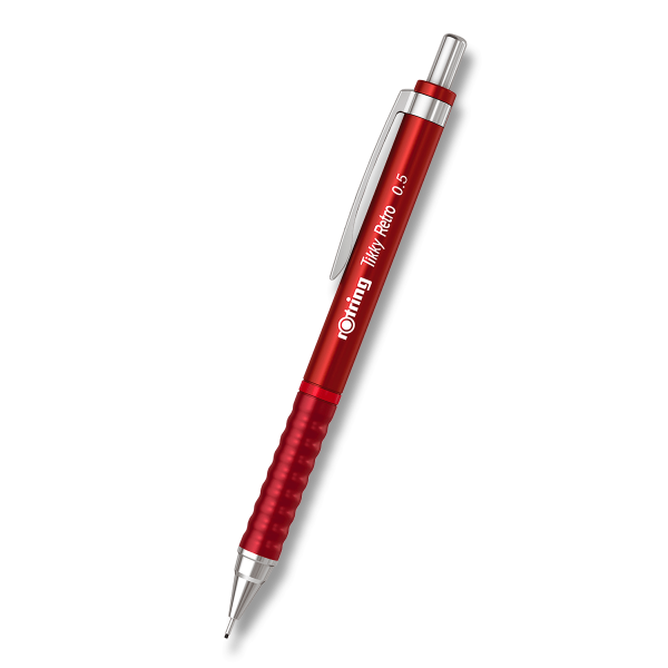 Mikrotužka Rotring Tikky Retro, 0,5 mm - červená