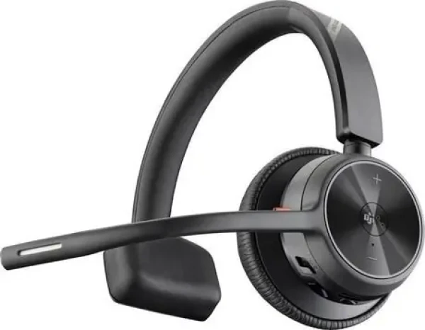 Poly Voyager 4310-M UC černá / Bezdrátová náhlavní souprava / mikrofon / jedno sluchátko / Bluetooth / BT700 (7Y210AA)