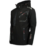 Geografická norská softshellová bunda Royaute Assor B Men 068 M WW1975H/GN/Black / Black m