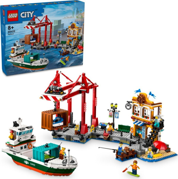 LEGO® City 60422 Přístav s nákladní lodí - LEGO® DOTS