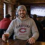 Starter Pánská mikina Montreal Canadiens NHL Heather Gray Logo Pullover Hoodie Velikost: XL