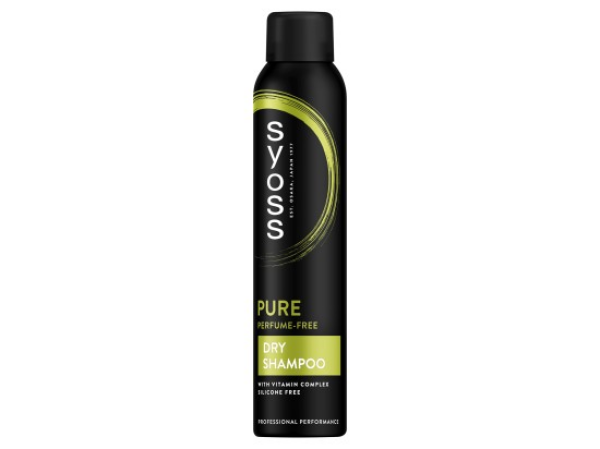 Syoss Pure suchý šampon bez parfému a silikonů 200ml