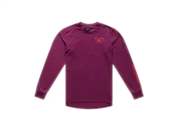 Troy Lee Designs Ruckus Ride pánský dres dlouhý rukáv Lockdown Sangria vel. M